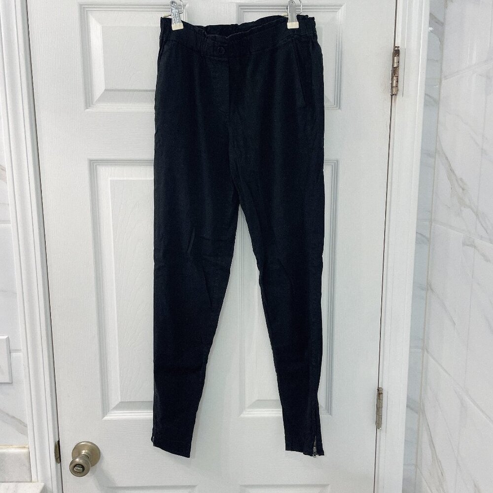 Theory Pull-On Linen Pants